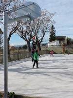Pista de bàsquet barri de la Plana