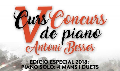 V Curs-Concurs de piano Antoni Besses