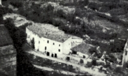 Vista de la barriada des del campanar de l’església de Santa Maria (vers 1930)