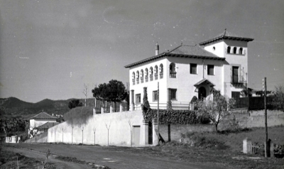 La Torre Solana des d’un polsegós passeig del Prat (dècada de 1960)