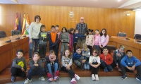 Visita Ajuntament alumnes Les Flandes